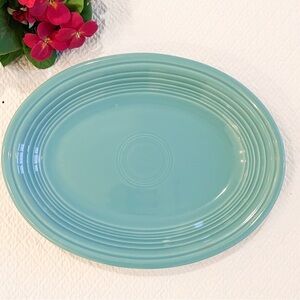 Fiesta Turquoise 11” Oval Platter